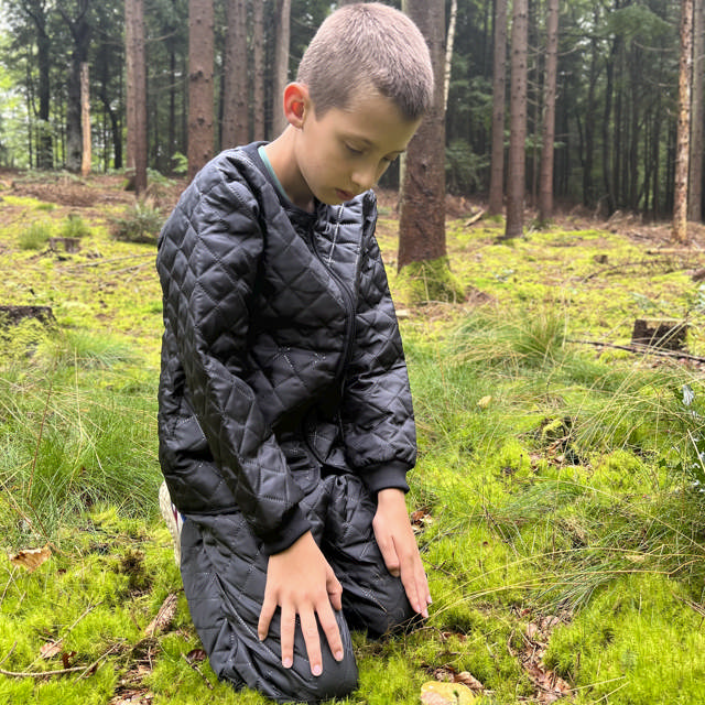 Termobukser med PU Børn