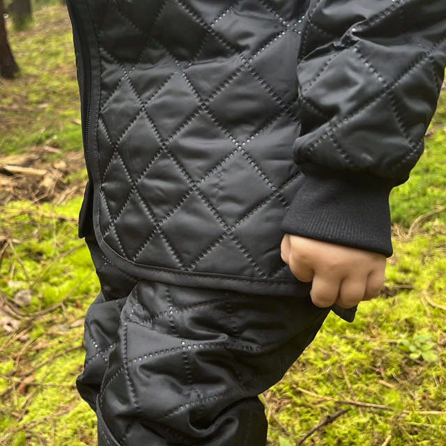 Termojakke med rib Børn