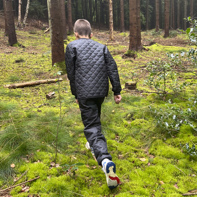 Termobukser med PU Børn