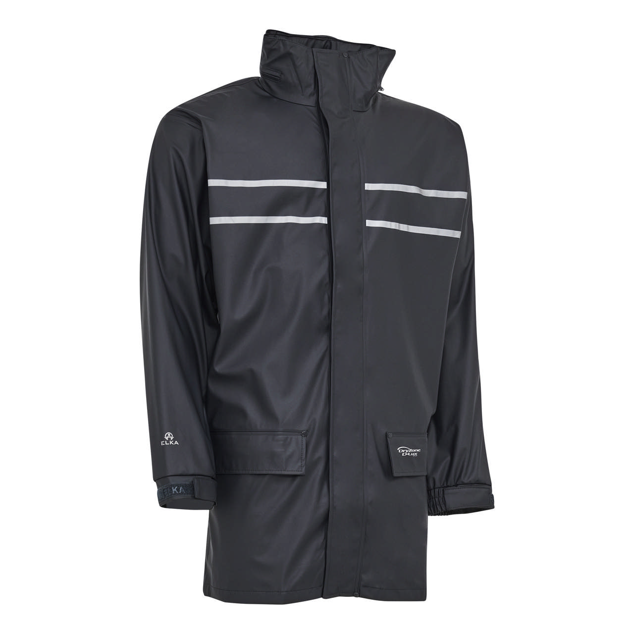 Dry Zone D-Lux PU Regnjakke med ekstra længde