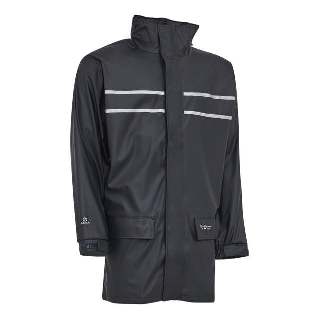 Dry Zone D-Lux PU Regnjakke med ekstra længde