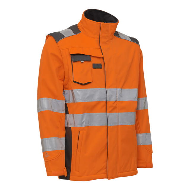 Visible Xtreme Softshell jakke med ekstra længde