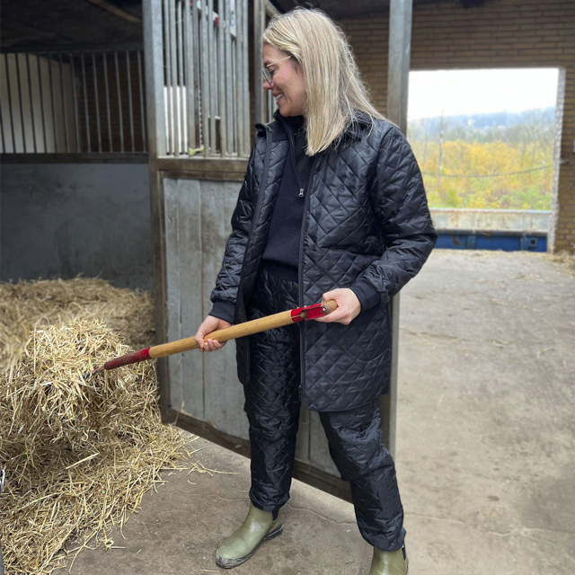 Lang termojakke kvinde